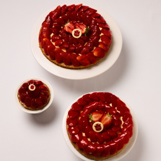 tarte aux fraises 