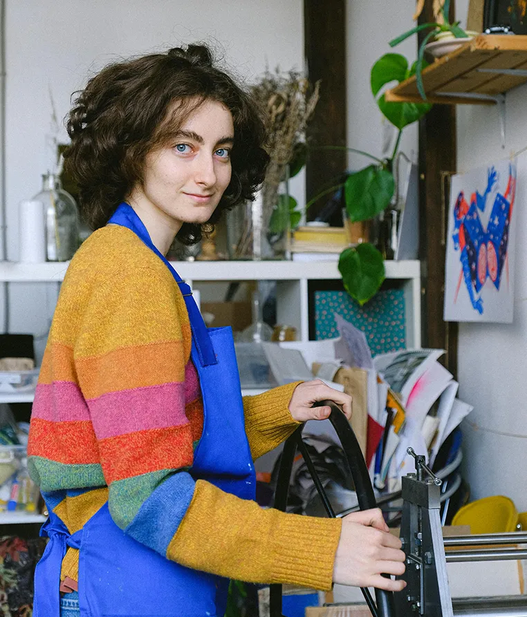 Kreative Ateliers in Berlin, wo Kunst und Design entstehen.