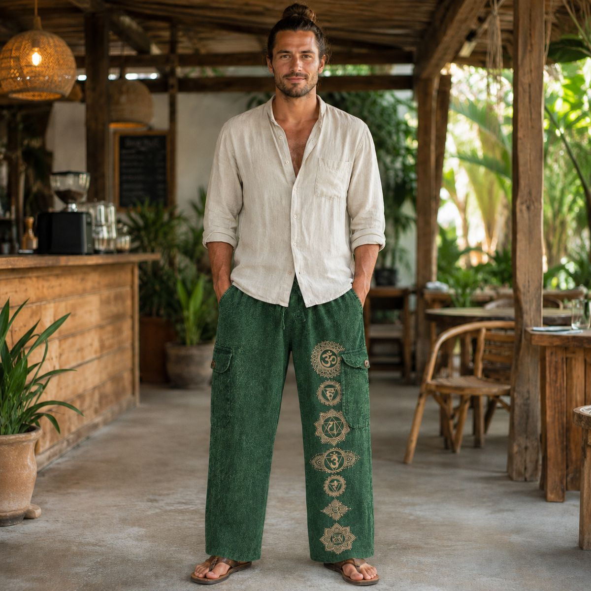 Earthbound Men’s Boho Cargo Pants