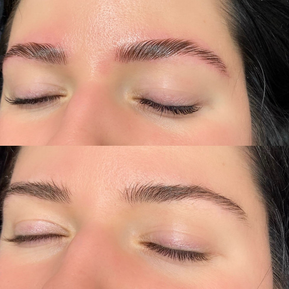 Brow Lamination and Wax