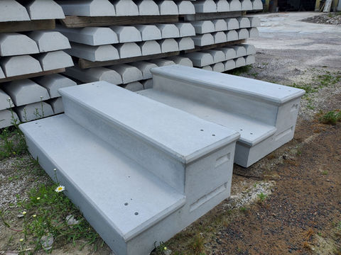 Separated Concrete steps