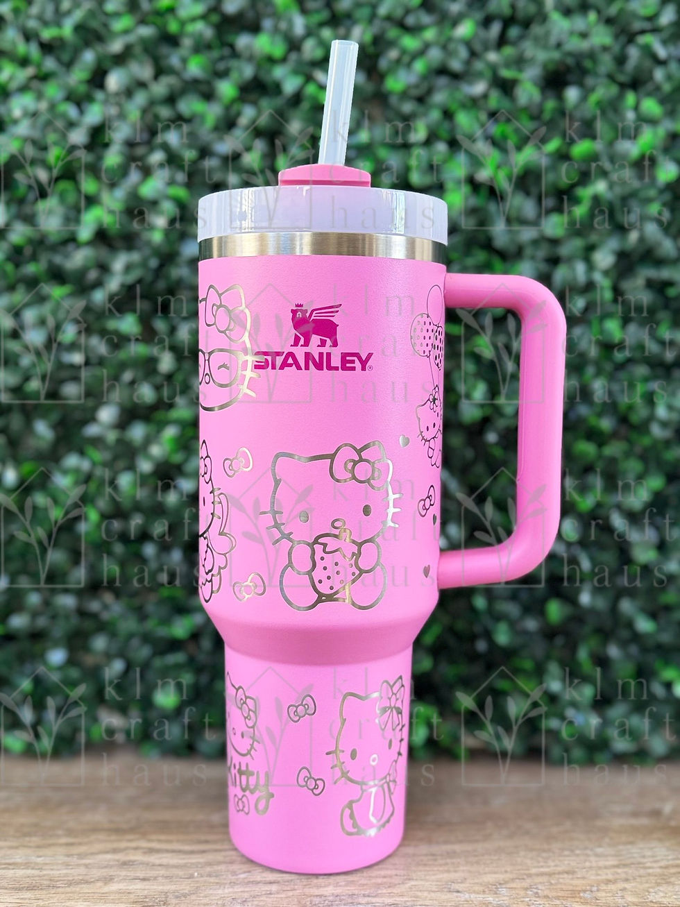 A pink insulated mug featuring a straw on top, designed for keeping beverages hot or cold
