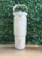 Custom Bluey Muffin Stanley IceFlow Flip Straw tumbler laser engraved water bottle