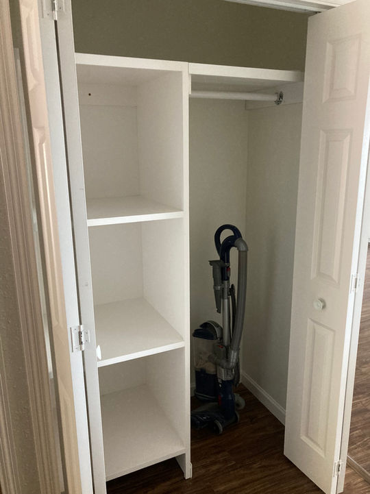 A empty closet
