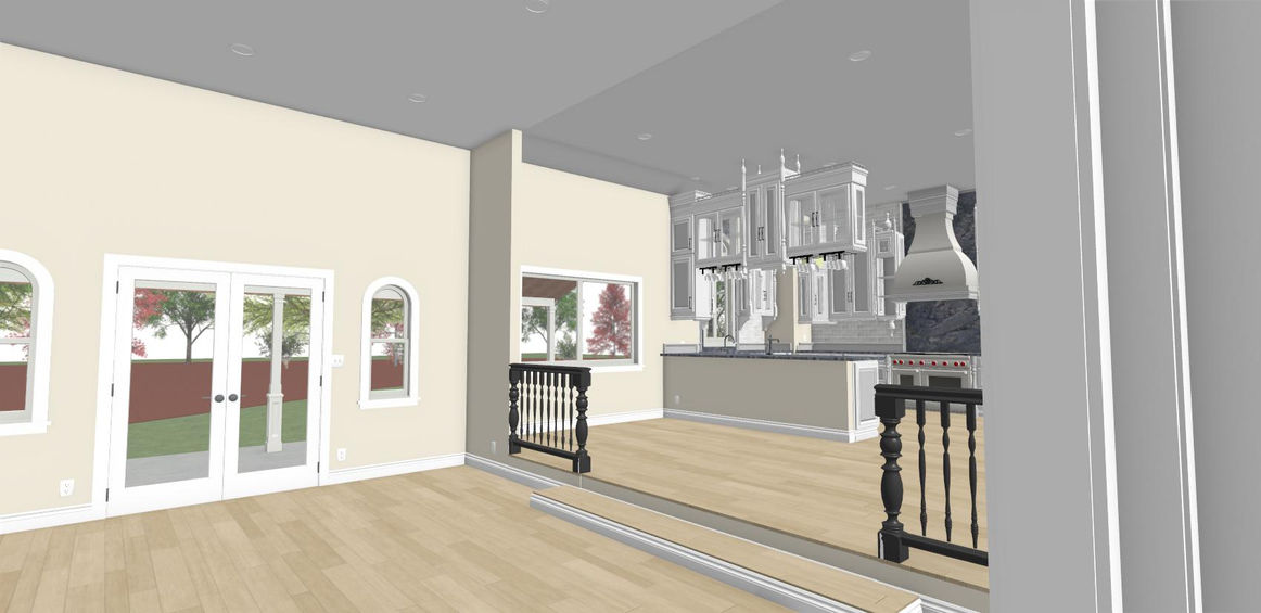 Family residence redesign by Mackintosh Drafting featuring updated spatial flow, enhanced natural lighting, and tailored upgrades for modern living.