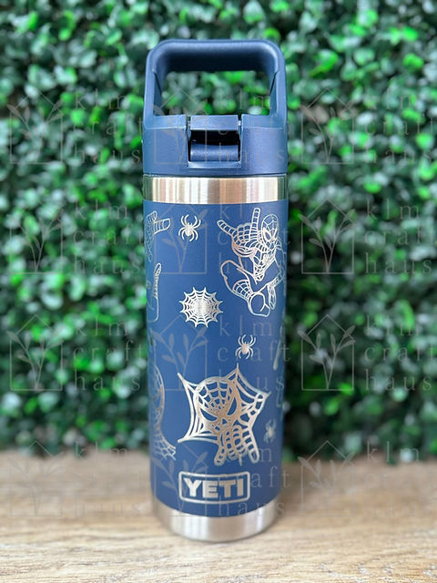 Web Slinger | Yeti Rambler |Kids Water Bottle | KLM Craft Haus
