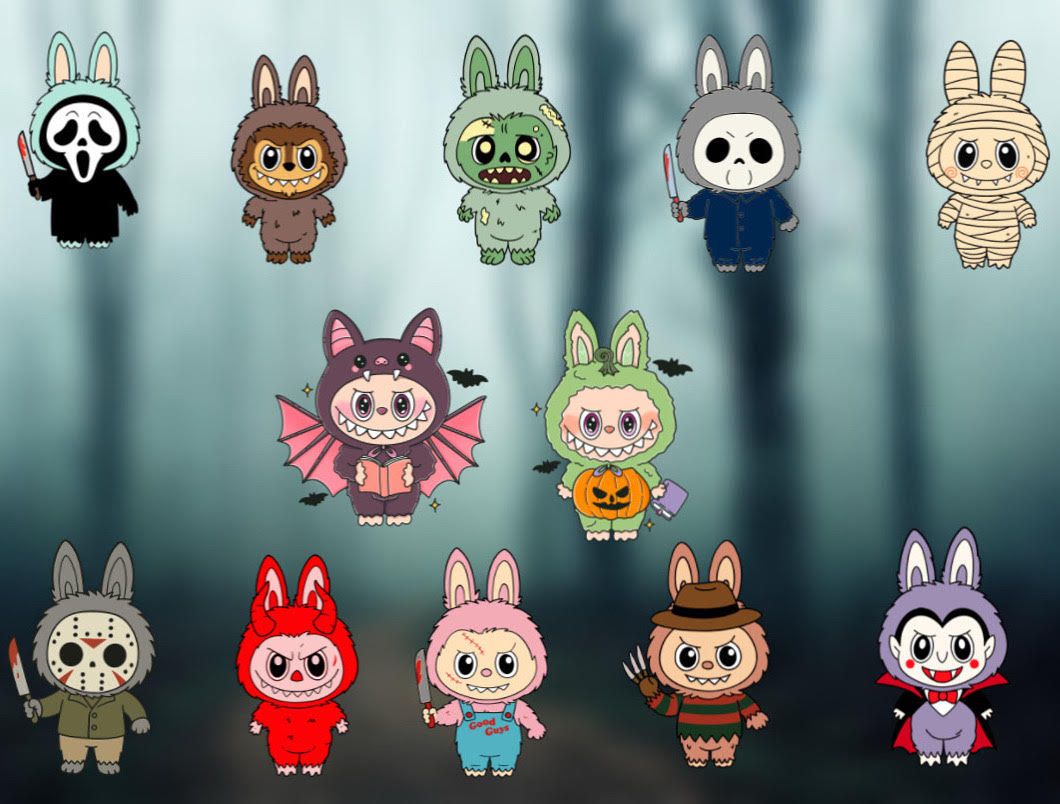 Halloween Labubu Collection