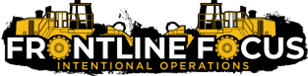 Logo of Frontline Focus Intentional Operations LLC featuring a modern design with bold typography and a dynamic color scheme.