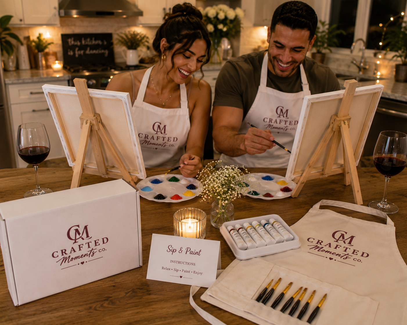 Sip & Paint Take-Home Kit