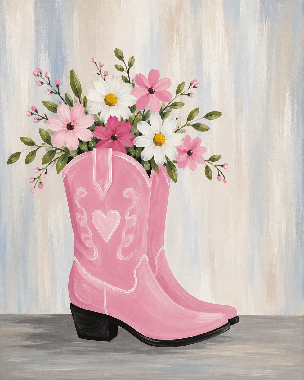 Blooming Boots