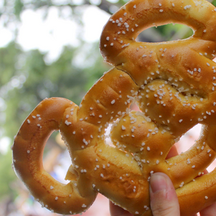 Walt Disney World Mickey Mouse Salted Pretzel