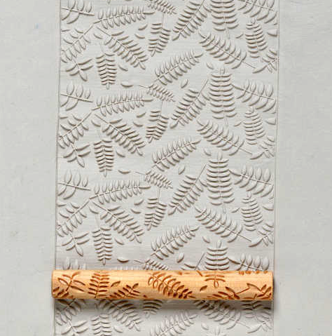 Twig Roller - Fern Leaves TW010