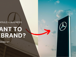 why would a business want to rebrand?