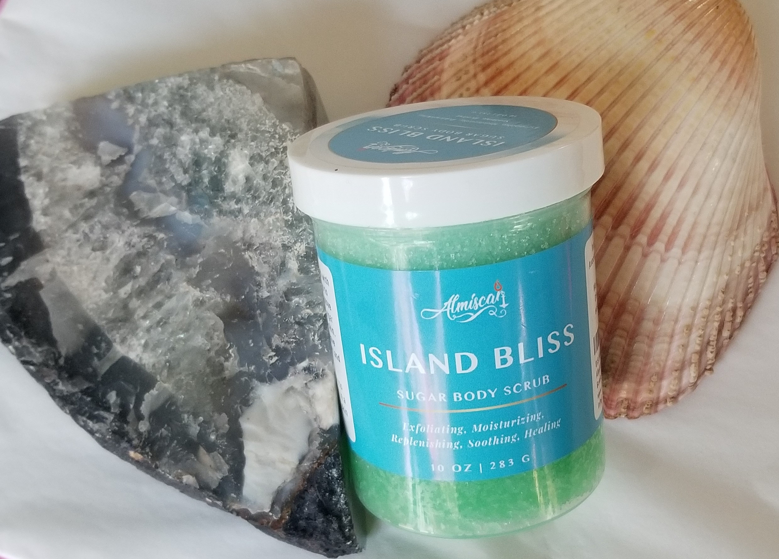 Island Bliss Sugar Body Scrub Almiscar Fragrances