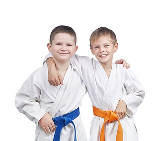 martial arts childen friendship in class