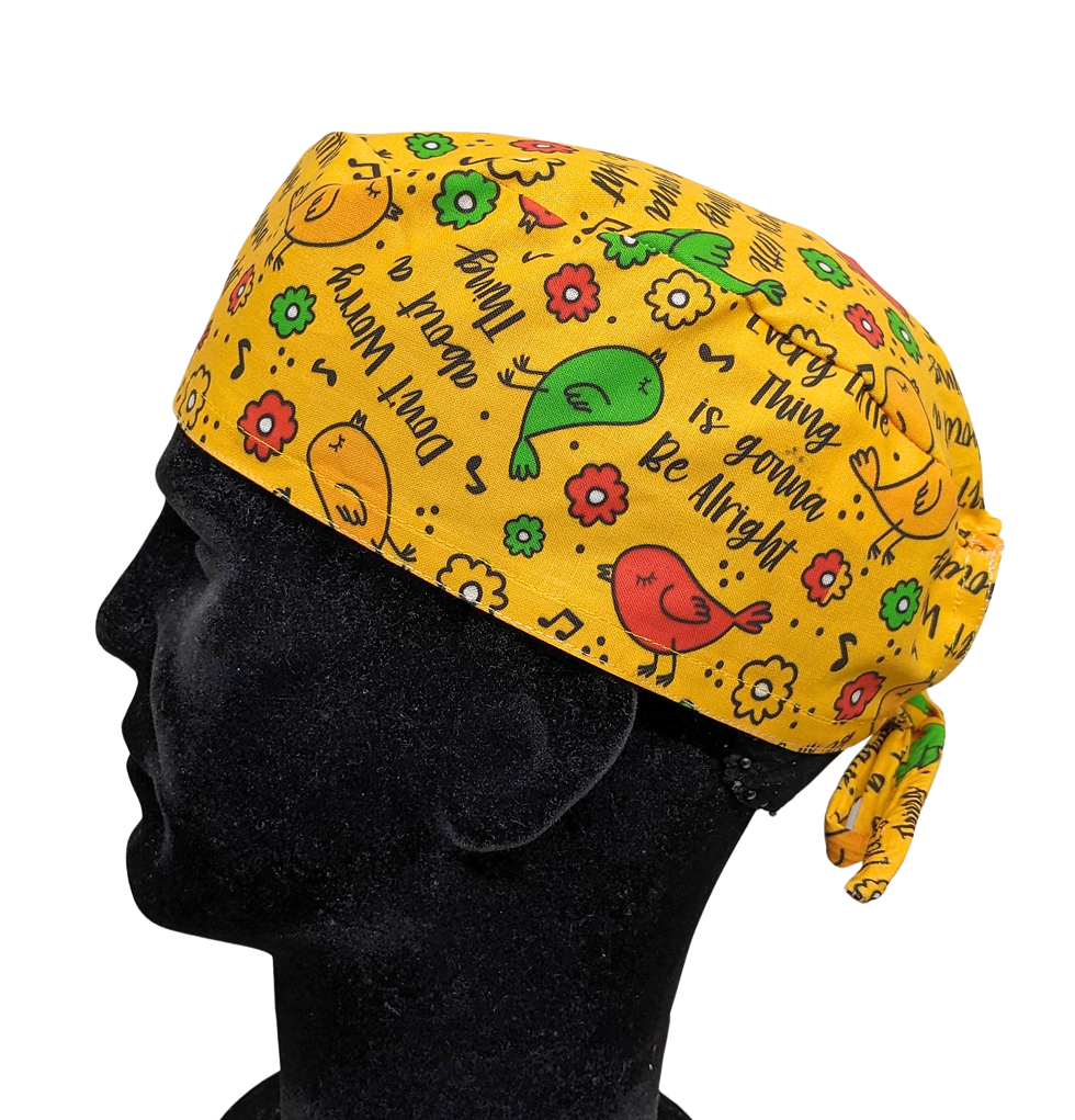 Thumbnail: Don't Worry About a Thing Personalised Scrub Cap