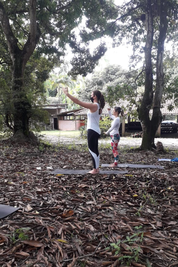 Yoga e Tai Chi no Sítio