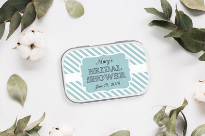 Bridal Shower Mint Box
