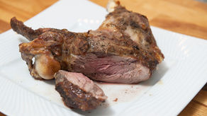 Gigot d'agneau au thym