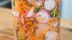 Salade de radis marinées