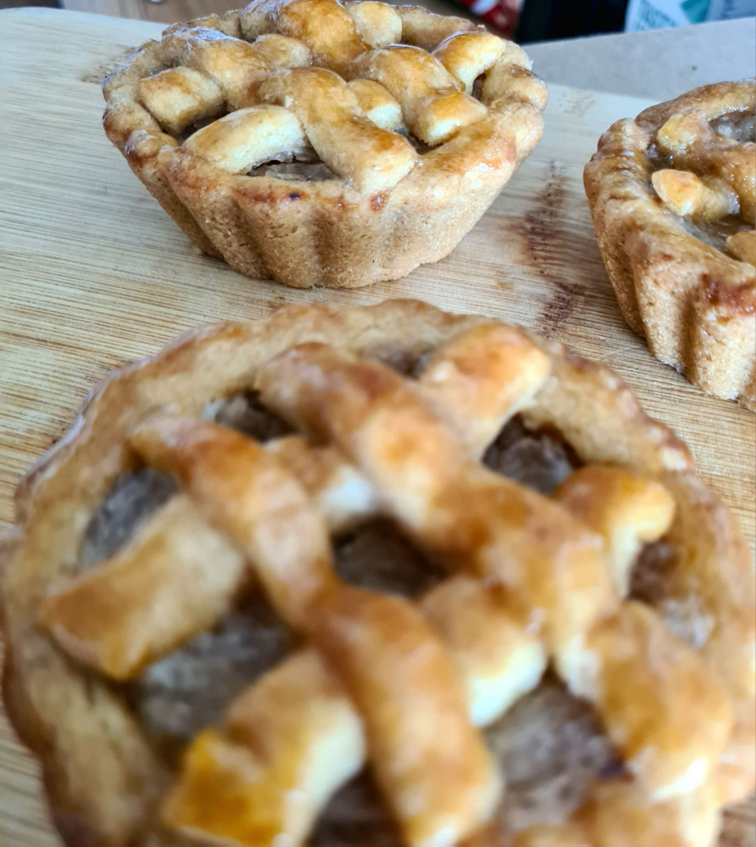 Cinnamon Custard & Apple Pasta Flora-Gluten-Free &Vegan-Where cozy meets refined