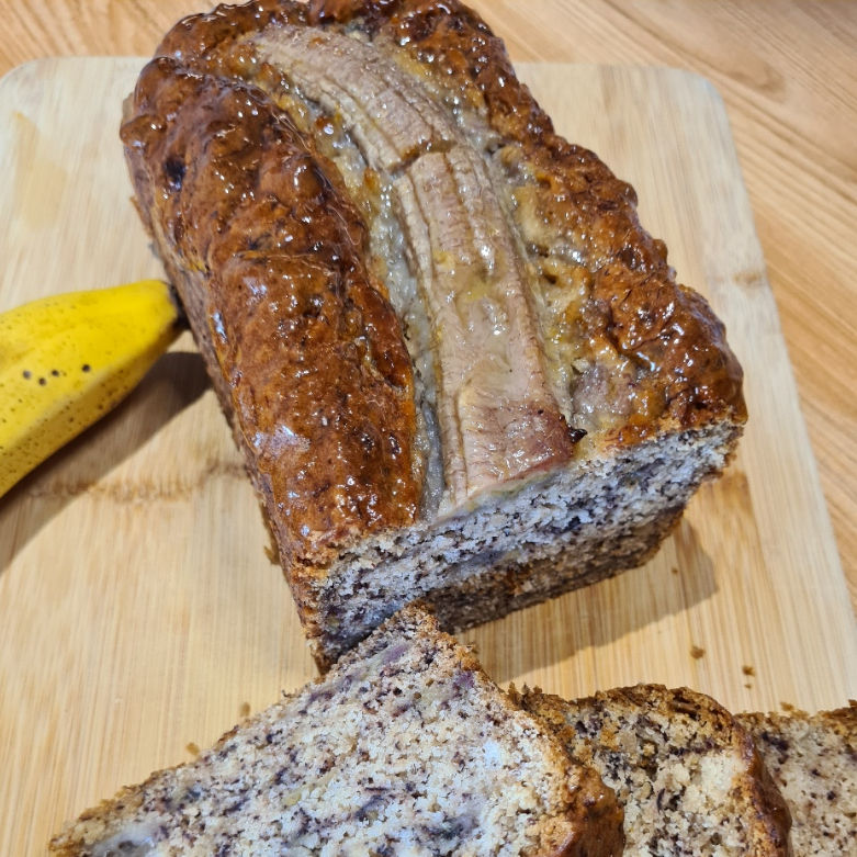 Banana Bread - Gluten-free & Vegan-Naturally Sweet,Moist,Tender,Richly Aromatic