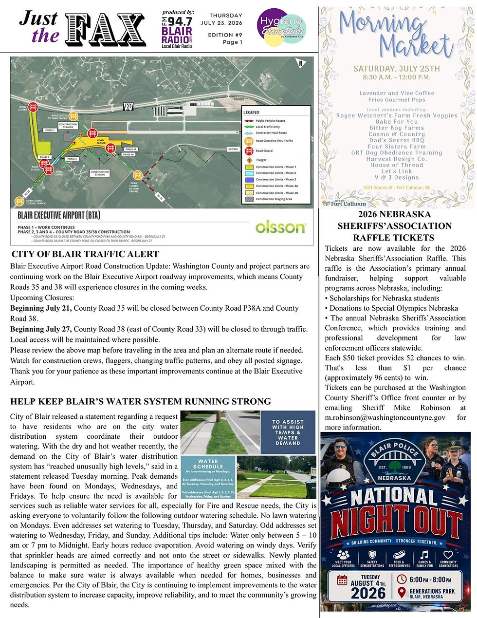 Just the Fax July 23 2026