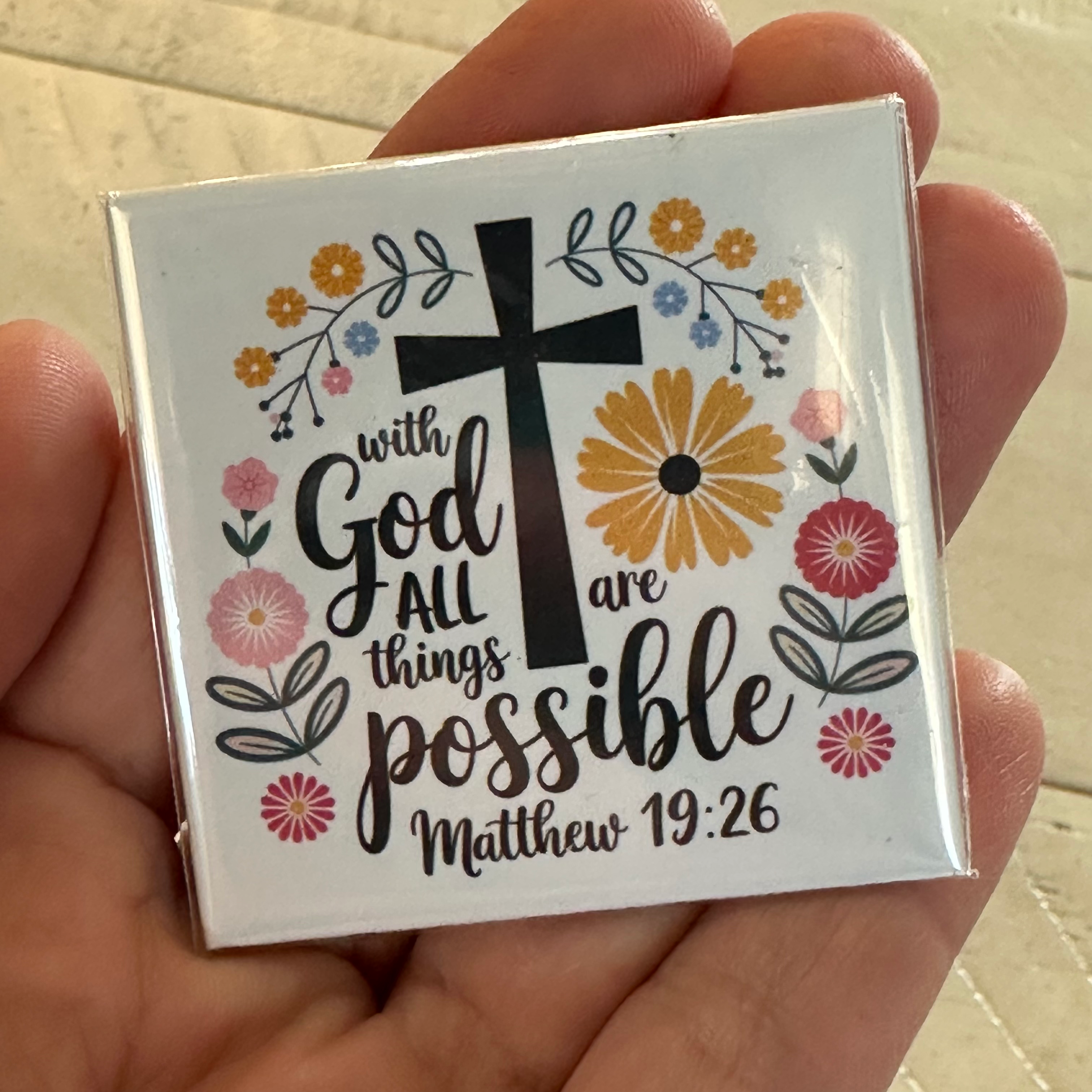 With God - Matthew 19:26