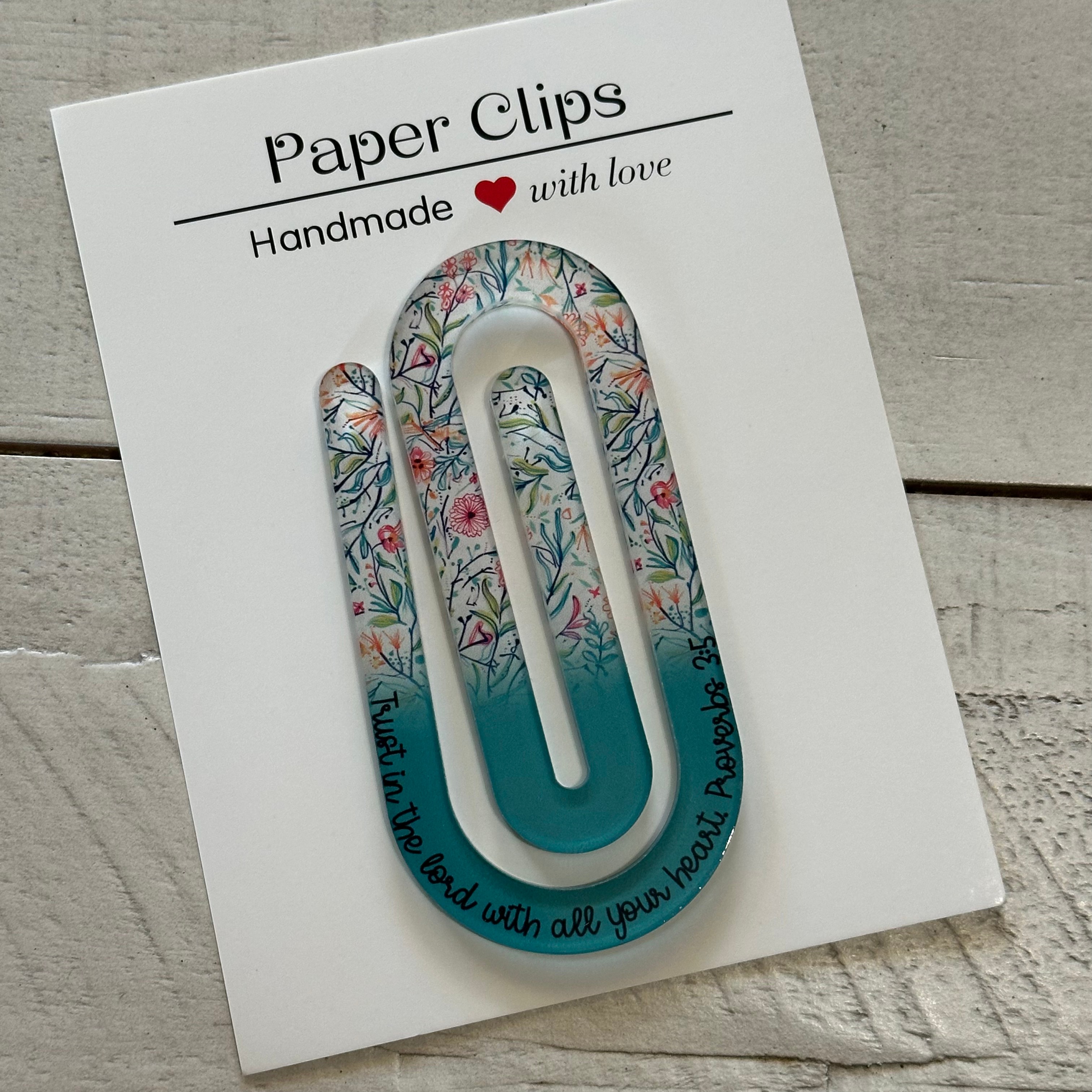 Trust in the Lord with all of your heart