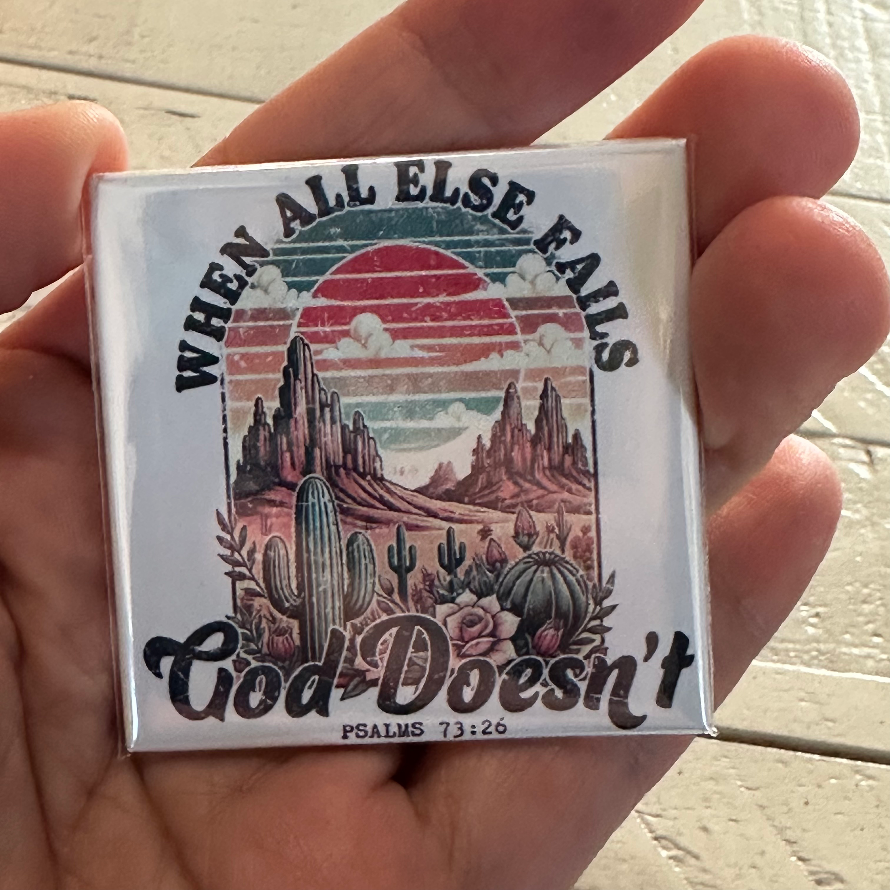 When all else fails - God Doesn't