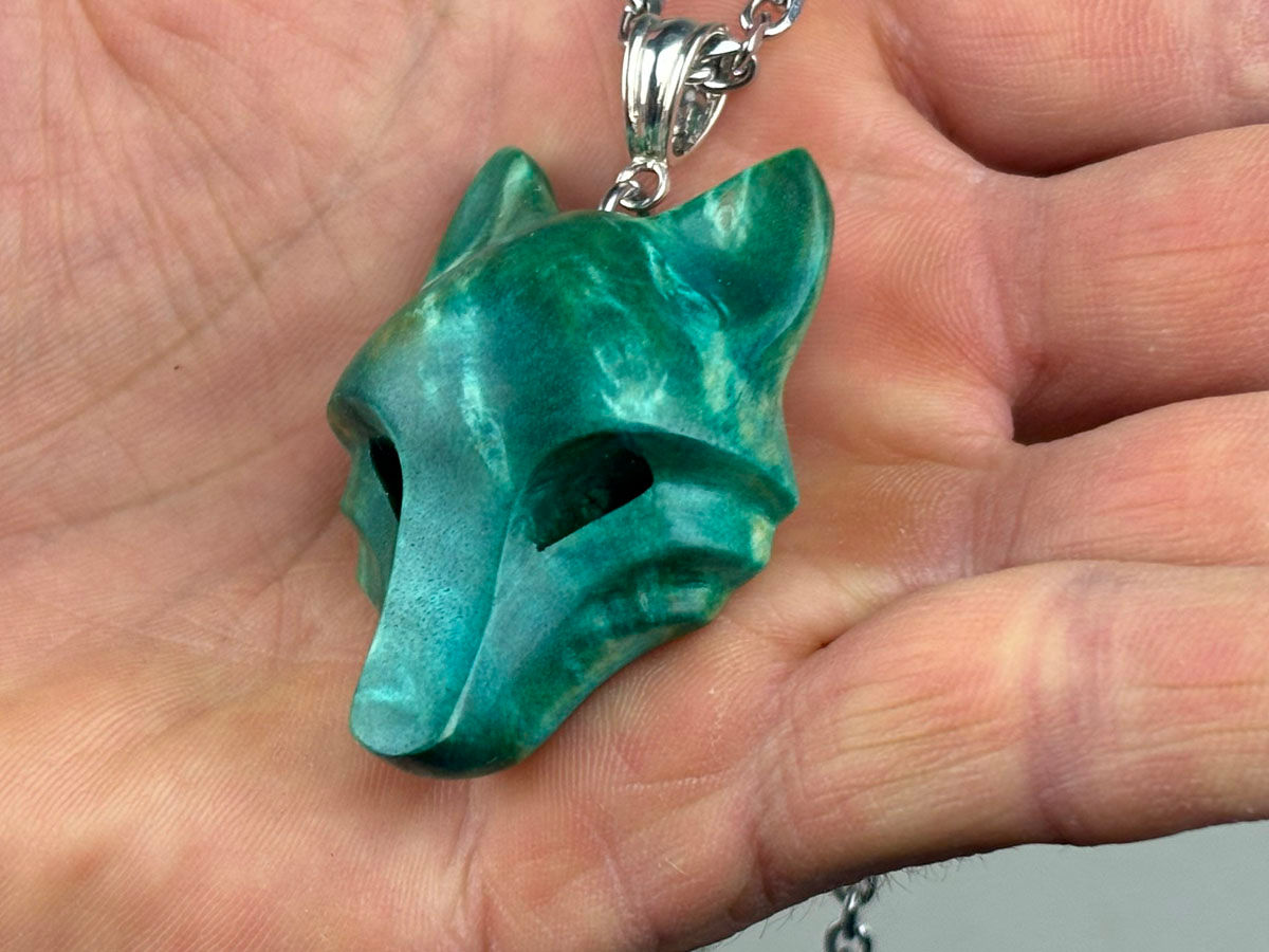 Blue/Teal Wolf