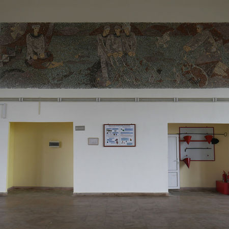 soviet mosaic, soviet monumental art, soviet mosaics