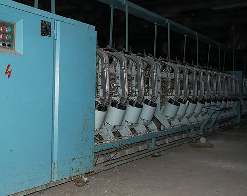 Заброшенная фабрика по производству нитей