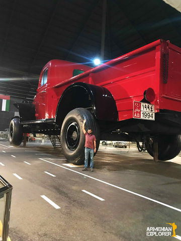 emirates national auto museum, emirates national auto museum photos, car museum abu dhabi, classic car museum abu dhabi