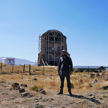 medieval Armenian capital Ani, the ruins of Ani, churches of Ani