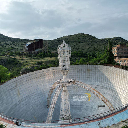 urban explorer tour, urbex tour, urban explorer tour, tours in Armenia, rot54 telescope, visit rot54 telescope