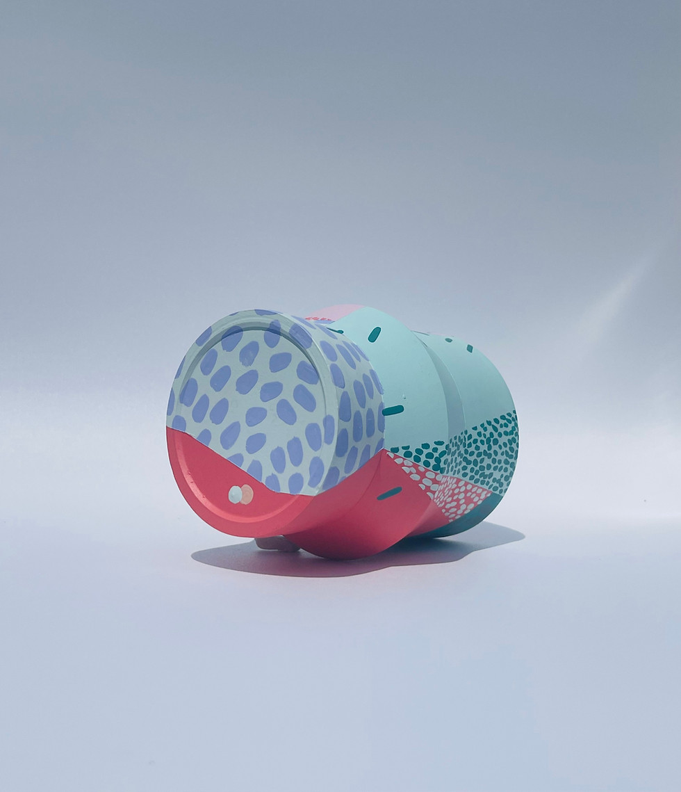 Thumbnail: Hand-Made + Hand-Painted Vase