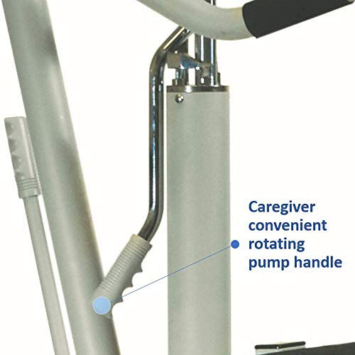 Thumbnail: Invacare Get-U-Up Hydraulic Stand-Up Patient Lift, 350 lb. Weight Capacity, GHS3