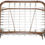 Thumbnail: Drive Medical Manual Hospital Bed, Brown, Full Rails and Innerspring Mattress