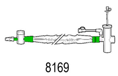 Thumbnail: Halyard Closed Suction Catheter System, T-Piece (KimVent)