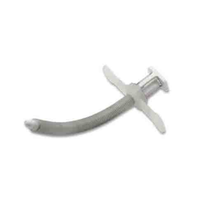 Bivona Silicone Uncuffed Fixed Neck Flange HyperFlex Extra Length Tracheostomy