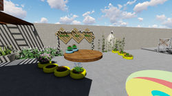 Estudo do palco de pallet