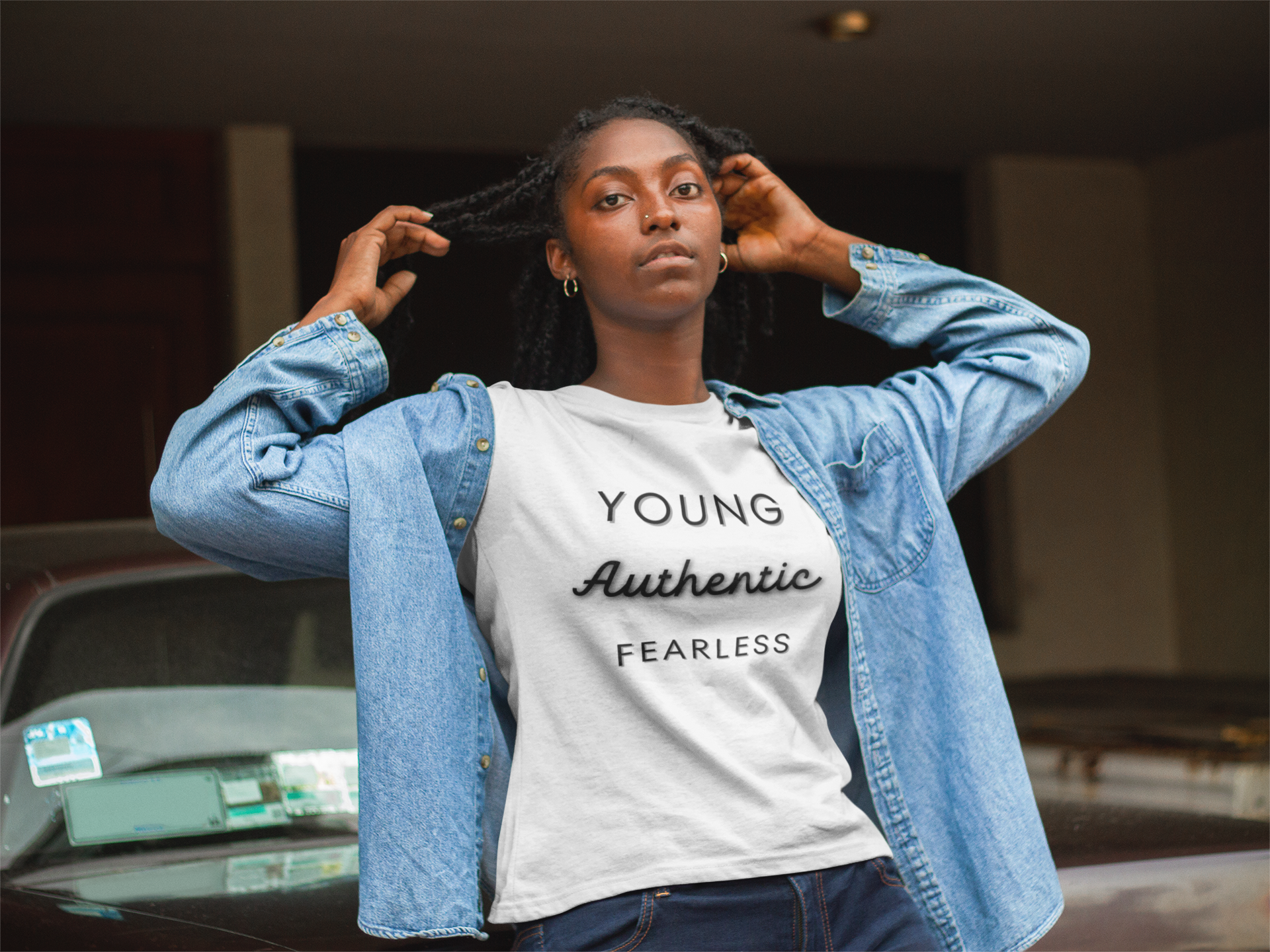 YOUNG AUTHENTIC FEARLESS