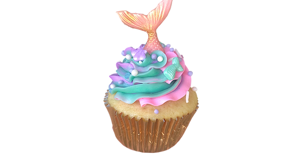 Mermaid Cupcakes (1 Dozen)