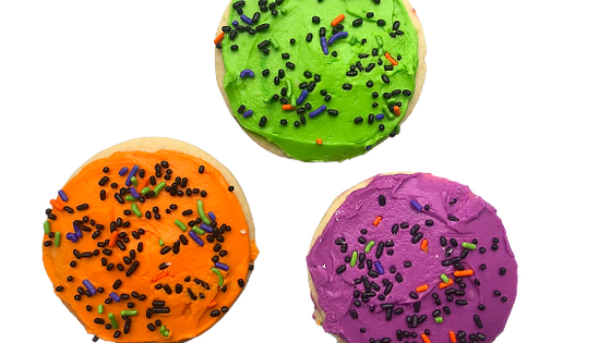 Frosted Halloween Sugar Cookies (18 Count)