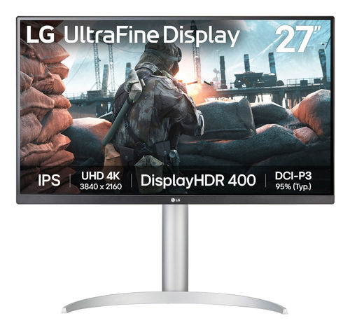 LG 27UP650K-W computer monitor 68.6 cm (27") 3840 x 2160 pixels 4K Ultra HD