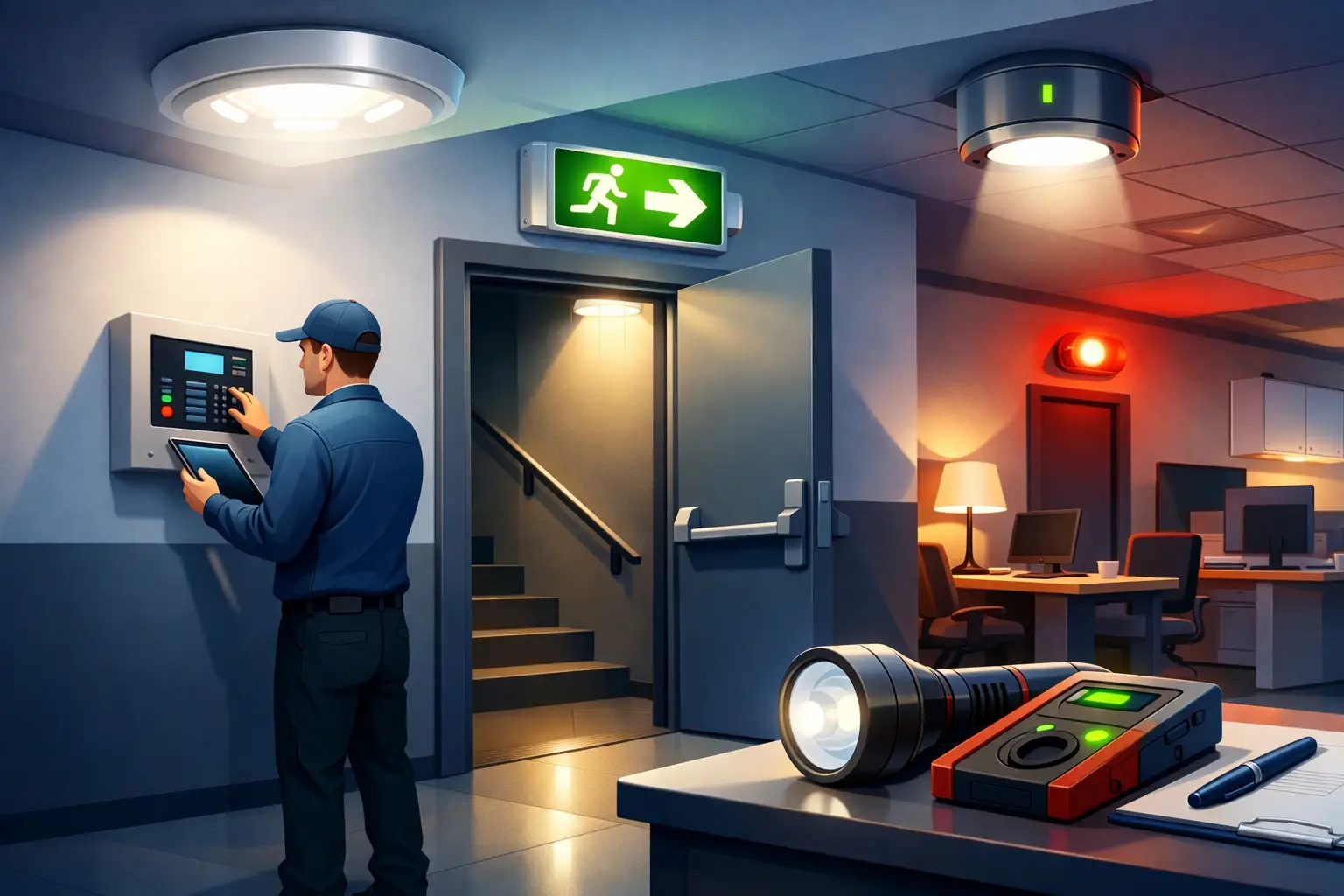 Commercial Emergency Lighting Testing Explained