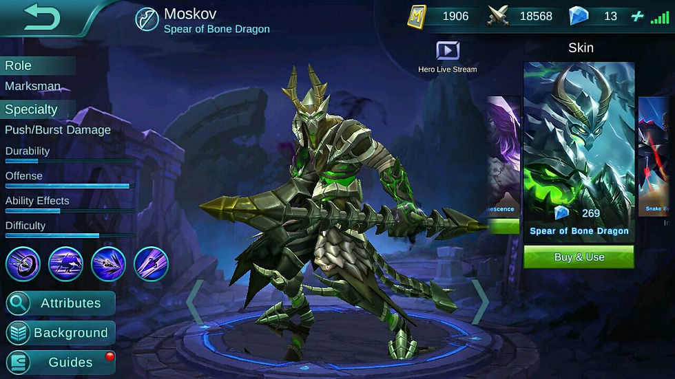 Thumbnail: Gift skin Mobile Legend 269 Diamond