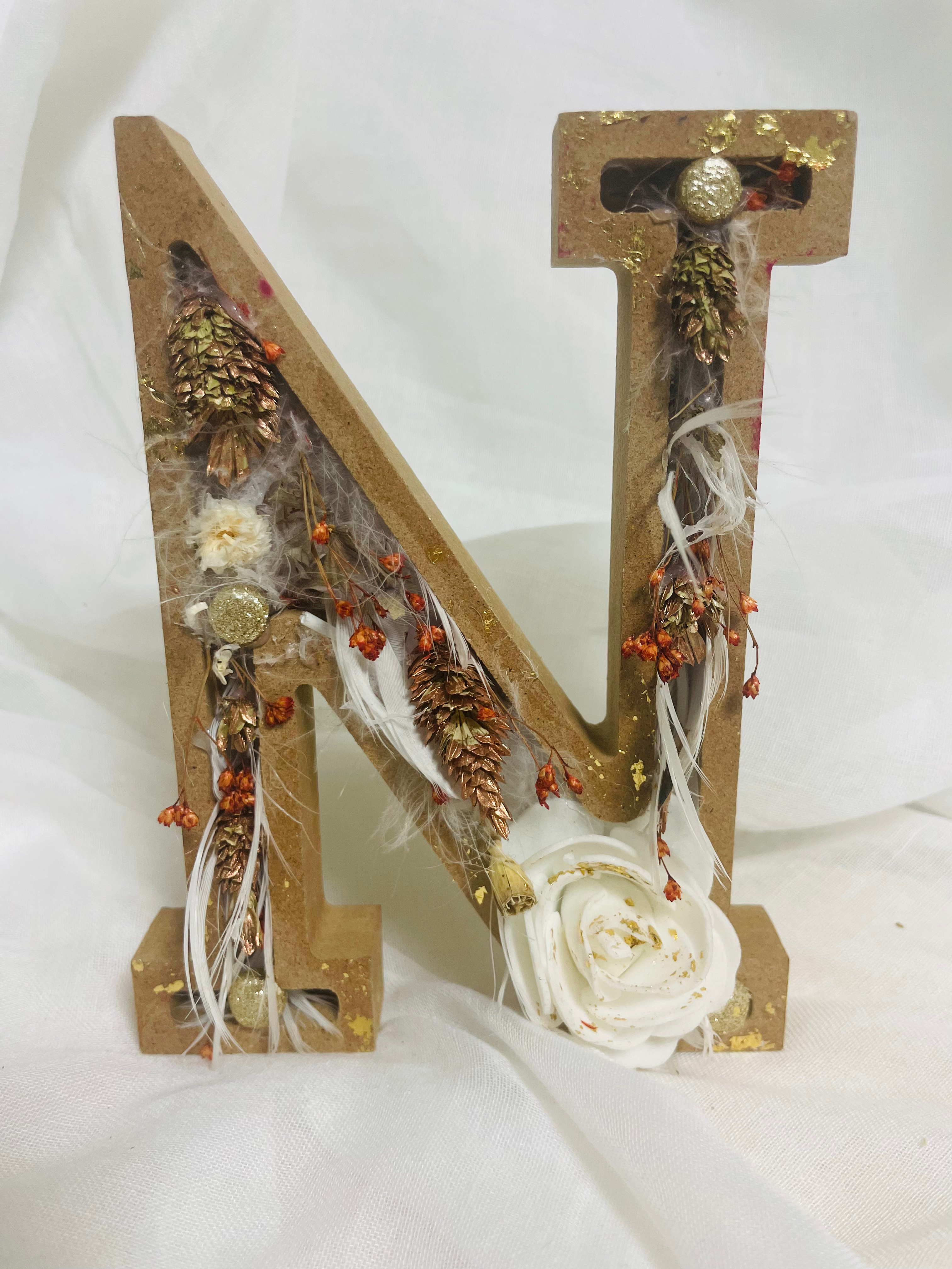 LETTRINE FLEURIE "À PERSONNALISER"