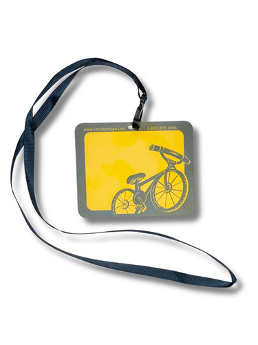 Bike Rider Tags (Pack of 50) | The Little Sign Co